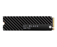Sandisk 1TB M.2 PCIe NVMe Black SN750 Heatsink - 474508 - zdjęcie 1